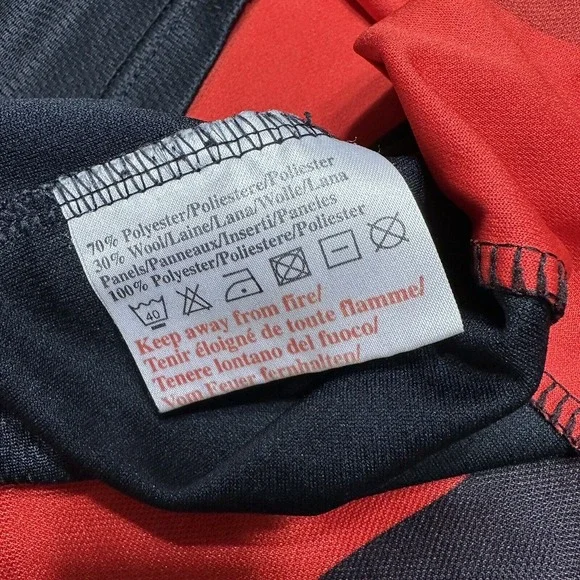 Vintage Mens‎ adidas AC Milan Home football shirt Soccer Jersey 2000 Size XL